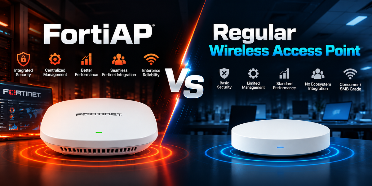 FortiAP vs Regular Wireless Access Point: Which Is Right for Your Business?