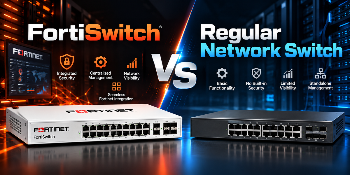 FortiSwitch vs Regular Network Switch: Understanding the Key Differences