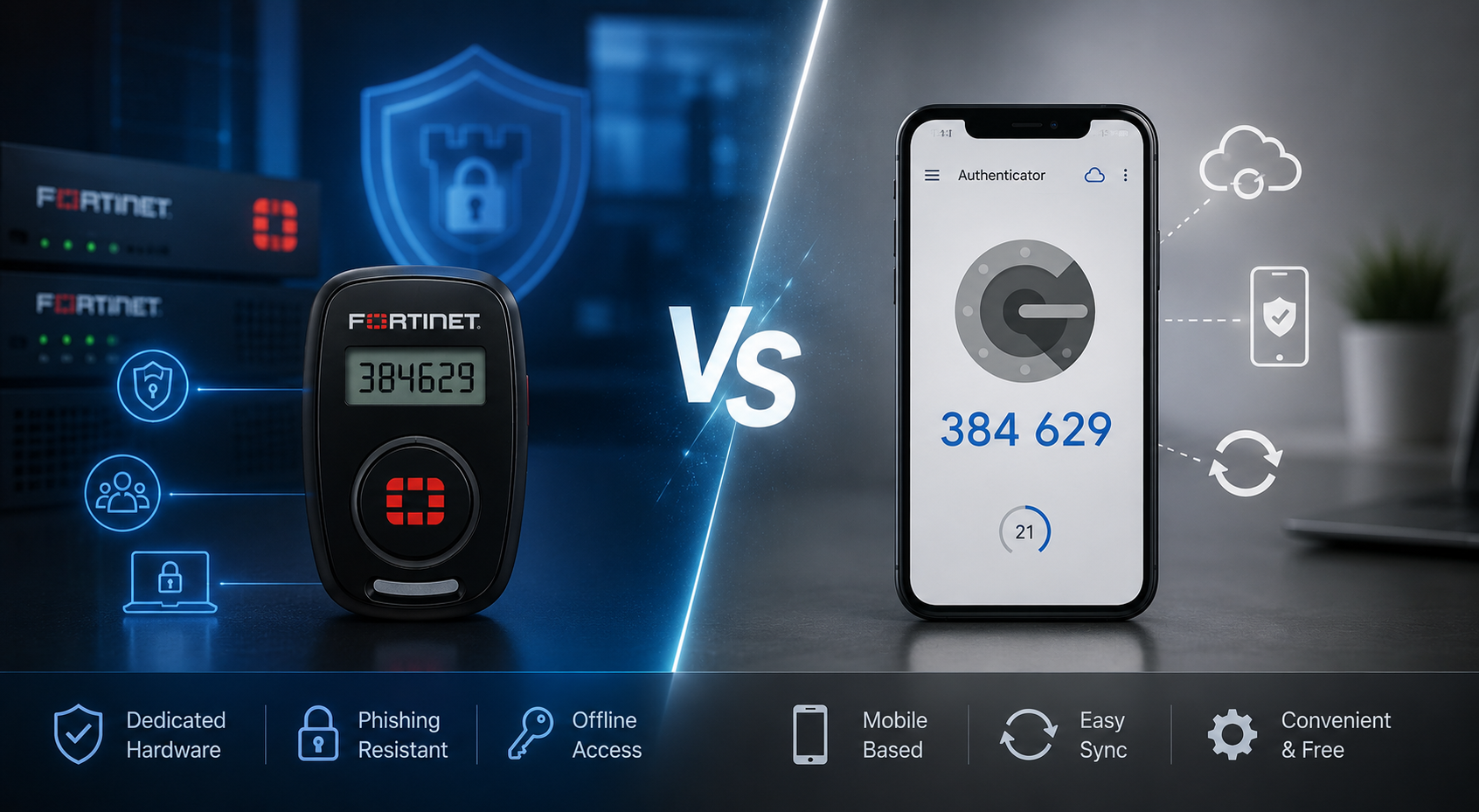 FortiToken vs Google Authenticator: Which MFA Option Is Better for Business Security?