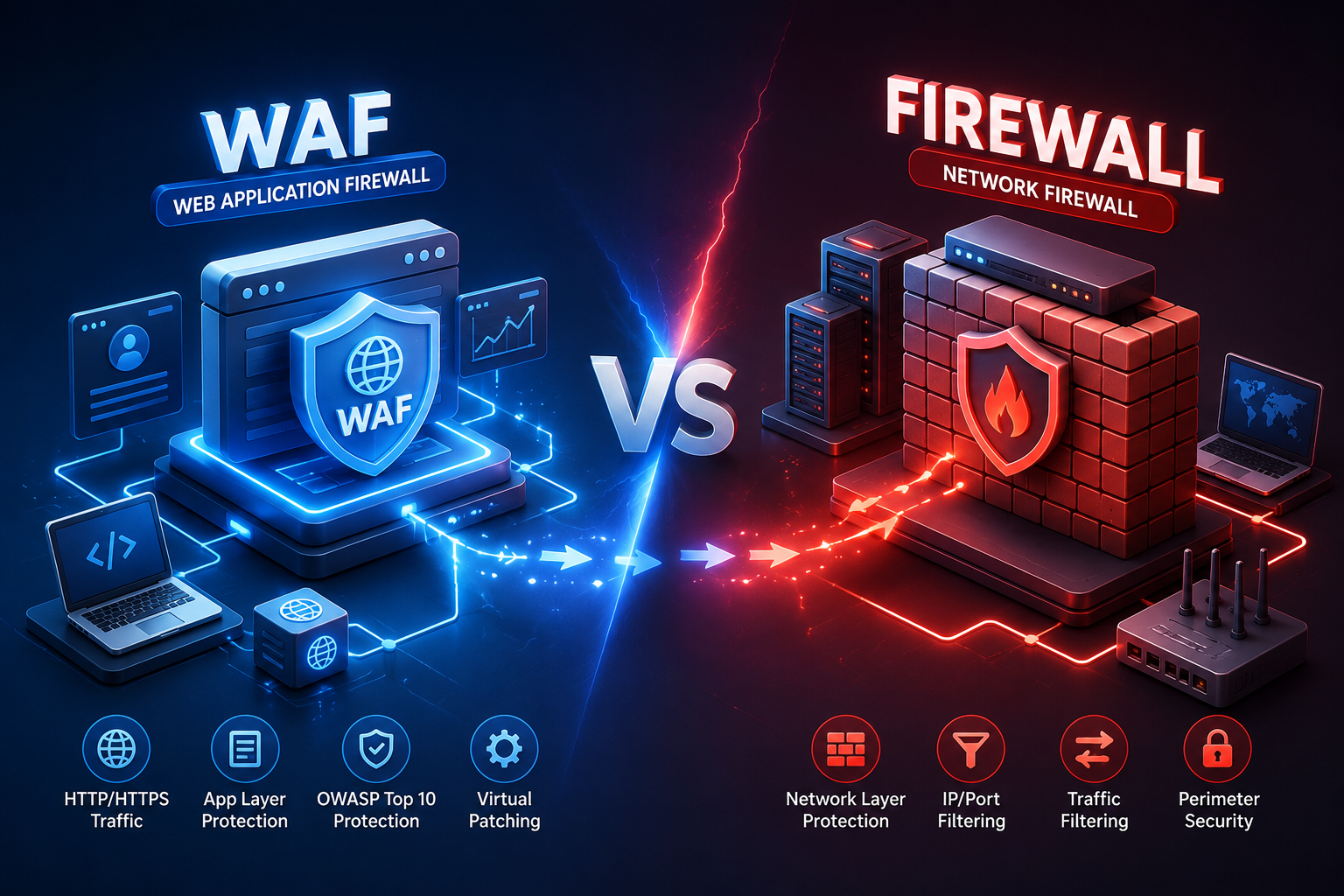 WAF vs Firewall: What Is the Difference and Which One Does Your Business Need?