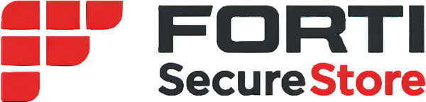 FORTI Secure Store logo with red and black design